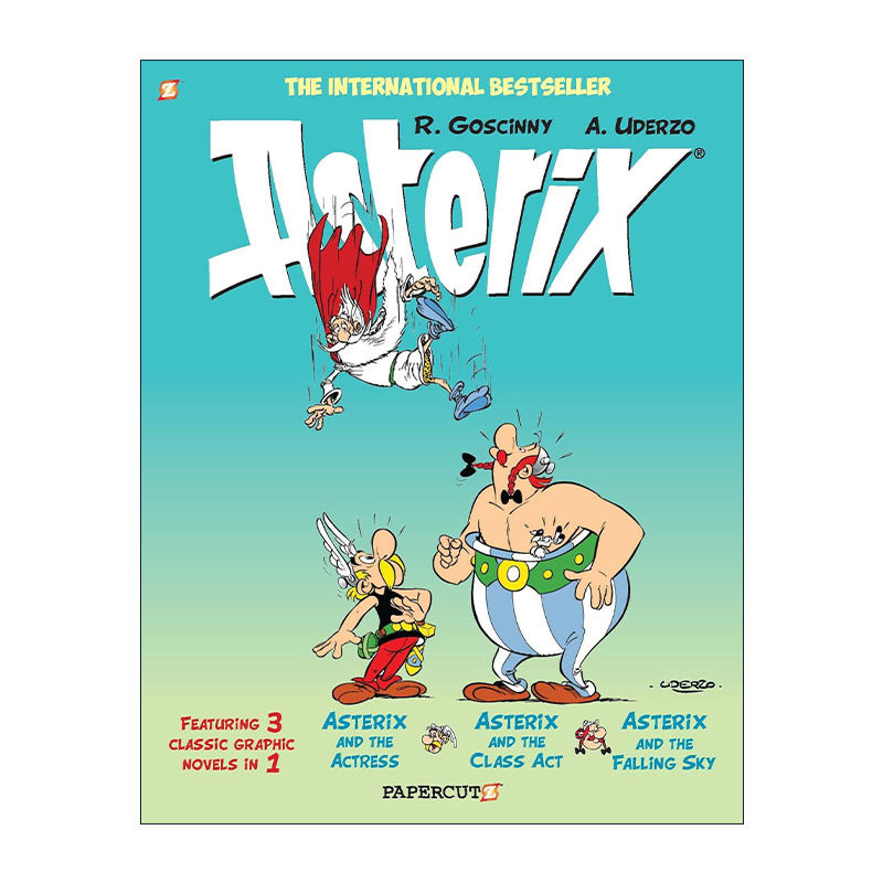 英文原版 Asterix Omnibus Vol. 11 高卢英雄历险记 31-33合订 卷十一 英文版 进口英语原版书籍
