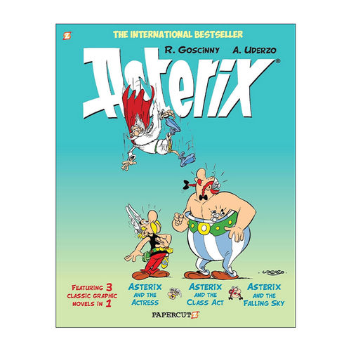 英文原版 Asterix Omnibus Vol. 11 高卢英雄历险记 31-33合订 卷十一 英文版 进口英语原版书籍