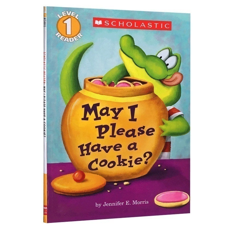 我可以吃块饼干吗 May I Please Have A Cookie 英文原版  学乐分级阅读原版英文书 启蒙入门 4-8岁儿童礼貌用语绘本