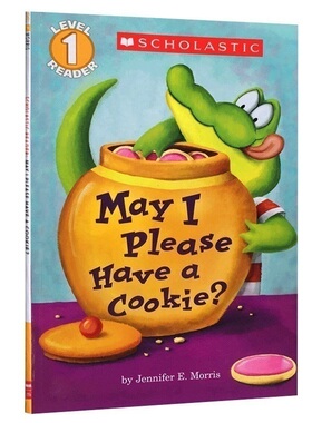 我可以吃块饼干吗 May I Please Have A Cookie 英文原版  学乐分级阅读原版英文书 启蒙入门 4-8岁儿童礼貌用语绘本