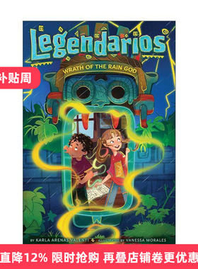 英文原版 Wrath of the Rain God 雨神之怒 传奇人物系列 神话动作冒险小说 英文版 进口英语原版书籍