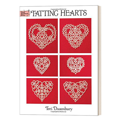 Tatting Hearts  心形钩织书进口原版英文书籍