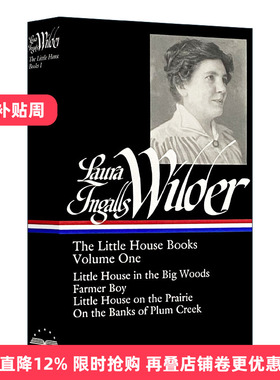 英文原版小说 Laura Ingalls Wilder 劳拉·英格尔斯·怀德 小屋系列书卷一 美国图书馆 精装 英文版 进口英语原版书籍