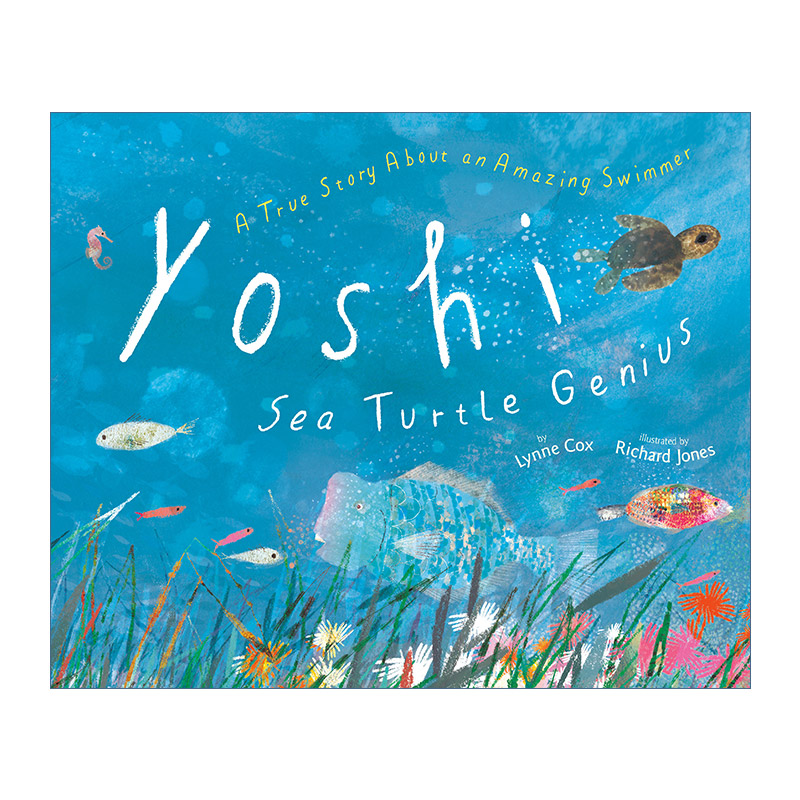 英文原版 Yoshi Sea Turtle Genius 海龟Yoshi的非凡旅程 儿童生态保护科普百科绘本图画书 精装 Richard Jones 进口英语原版书籍