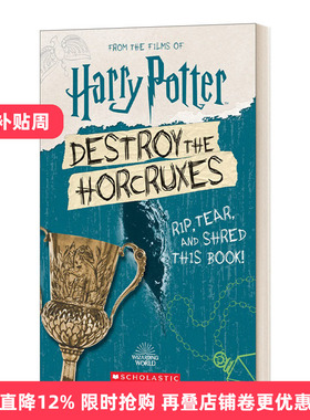 Harry Potter: Destroy the Horcruxes  摧毁魂器 哈利波特活动书 精装进口原版英文书籍