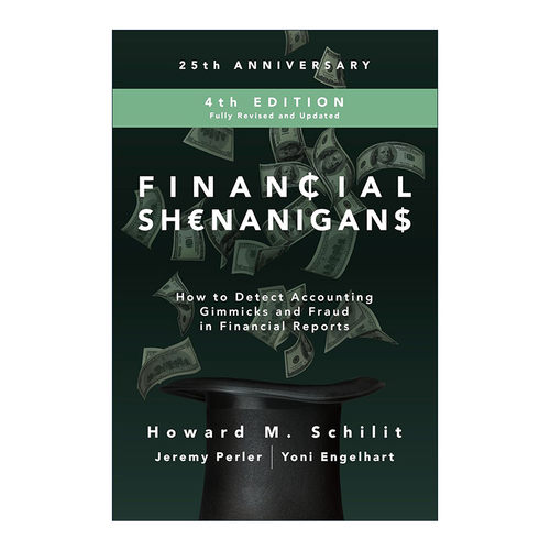 英文原版 Financial Shenanigans 财务诡计 如何识别财务报告中的会计诡计和舞弊 精装第4版 英文版 进口英语原版书籍