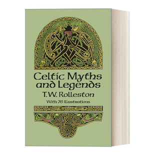 Celtic Myths and Legends 凯尔特神话全书进口原版英文书籍
