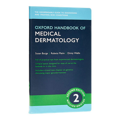 Oxford Handbook of Medical Dermatology  牛津医学皮肤病学手册进口原版英文书籍