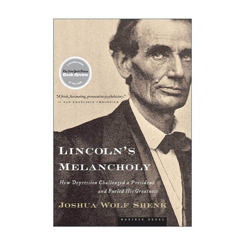 英文原版 Lincoln's Melancholy 林肯的忧郁 抑郁症对总统的挑战与激励 英文版 进口英语原版书籍