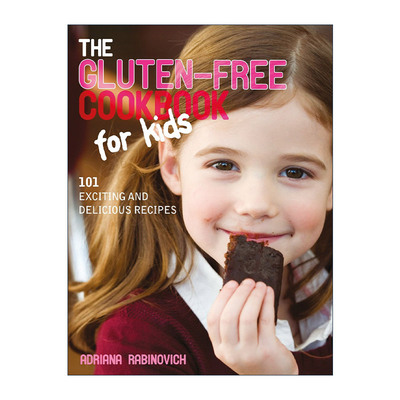 英文原版 The Gluten-free Cookbook for Kids 无麸质儿童食谱 英文版 进口英语原版书籍