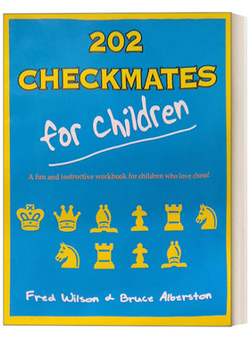 202 Checkmates for Children 202个儿童国际象棋谜题进口原版英文书籍