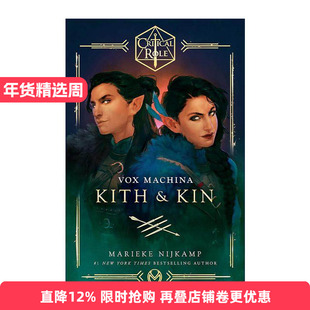 英文原版 Critical Role Vox Machina Kith & Kin 关键角色 机械之声 戚系与亲属 官方小说 英文版 进口英语原版书籍
