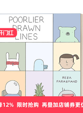 英文原版 Poorlier Drawn Lines Poorly Drawn Lines 03 喵呜 原来你是这种汪系列3 人气幽默漫画 Reza Farazmand 进口英语书籍
