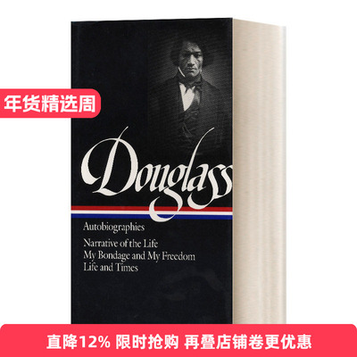 英文原版 Frederick Douglass Autobiographies 弗雷德里克道格拉斯自传 精装 英文版 进口英语原版书籍
