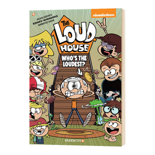 Who 漫画小说进口原版 Loud 英文书籍 喧闹一家亲11 House Loudest? The