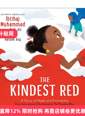 英文原版 The Kindest Red 温暖的红色 头巾与友谊的故事 精装儿童绘本 英文版 进口英语原版书籍