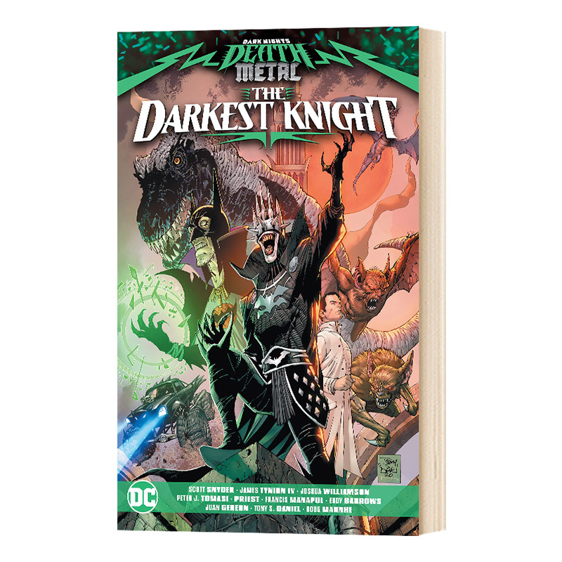 英文原版 Dark Nights Death Metal The Darkest Knight DC漫画死亡金属支线1 英文版