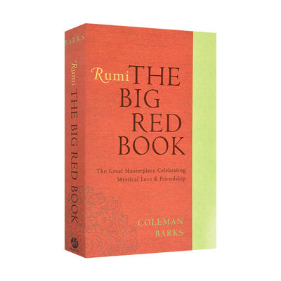 Rumi: The Big Red Book 鲁米大红书诗歌集 关于爱和友谊进口原版英文书籍