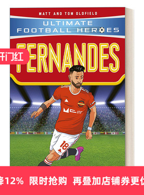 英文原版 Bruno Fernandes  超级足球明星人物传记 布鲁诺 费尔南德斯 Ultimate Football Heroes 英文版 进口英语原版书籍