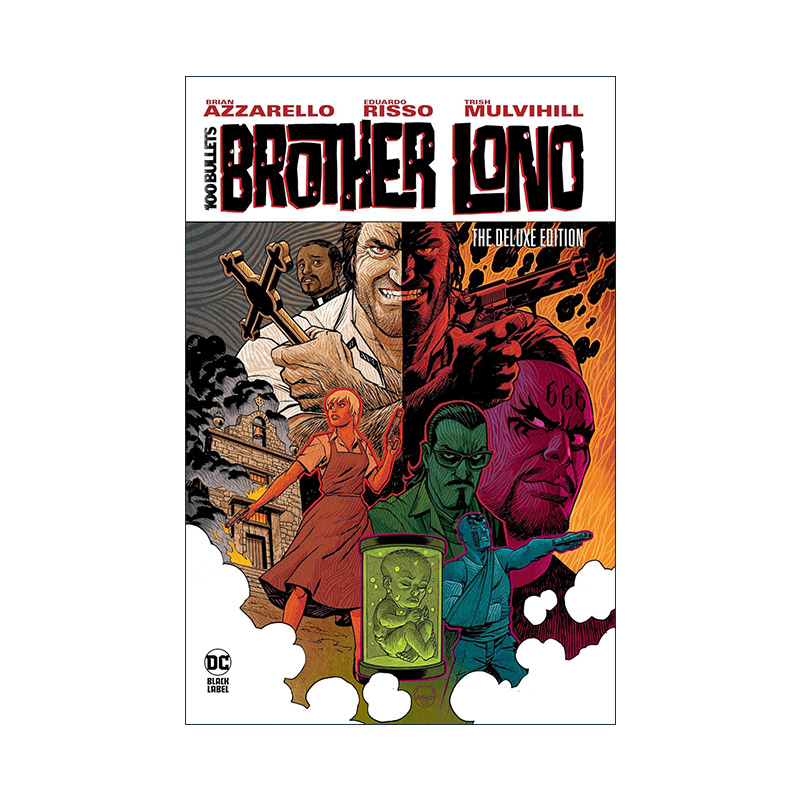 英文原版 100 Bullets Brother Lono 100颗子弹 洛诺兄弟 豪华精装收藏版 DC漫画 布莱恩·阿扎瑞罗 英文版 进口英语原版书籍