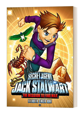 英文原版 Secret Agent Jack Stalwart: Book 14 秘密特工之埃及篇 英文版 进口英语原版书籍