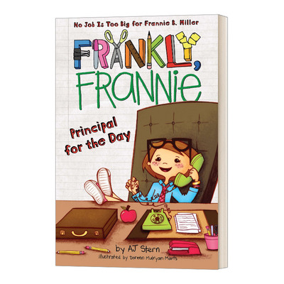 英文原版 Frankly  Frannie Principal for the Day 坦率点 弗兰妮5 英文版 进口英语原版书籍