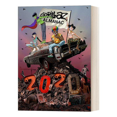 Gorillaz Almanac 哥斯拉年鉴 精装进口原版英文书籍