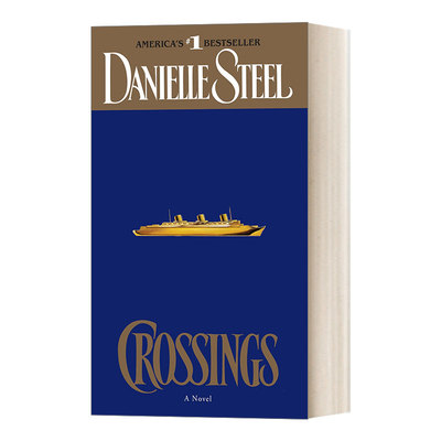 Crossings 跨越 Invisible隐形人作者Danielle Steel进口原版英文书籍