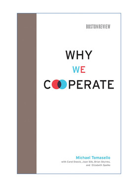 英文原版 Why We Cooperate 我们为什么要合作 先天与后天之争的新理论 心理学 Michael Tomasello 精装 英文版 进口英语原版书籍