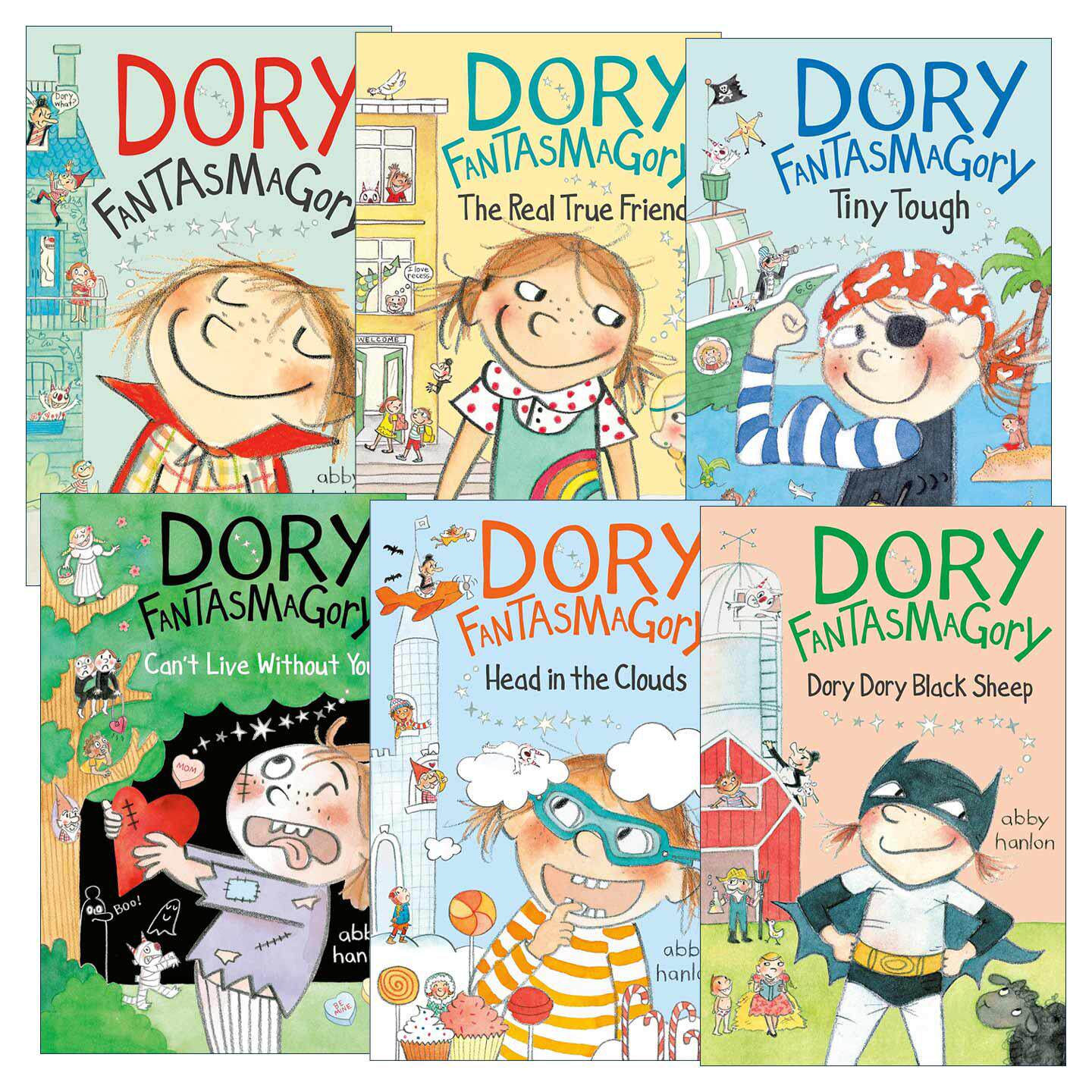 英文原版 Dory Fantasmagory 爱幻想的多莉系列1-6册 儿童章节桥梁故事书 幻想小说 英文版 进口英语原版书籍图片