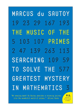 英文原版 The Music of the Primes 悠扬的素数 二百年数学绝唱黎曼假设 牛津大学数学教授Marcus du Sautoy 进口英语原版书籍