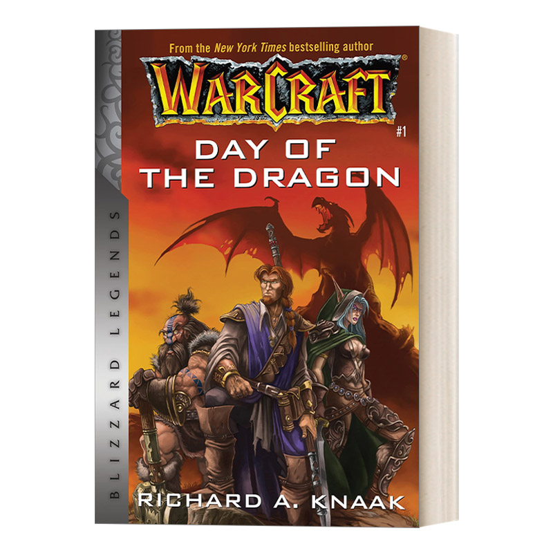 英文原版小说 Warcraft Day of the Dragon Blizzard Legends 魔兽世界 龙之日 暴风雪传说 英文版 进口英语原版书籍