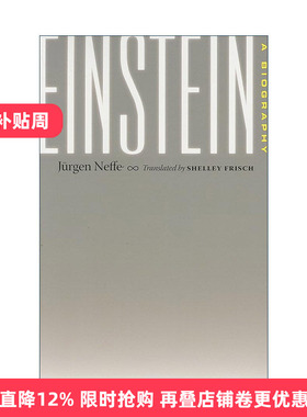英文原版 Einstein 爱因斯坦传 Jürgen Neffe 英文版 进口英语原版书籍