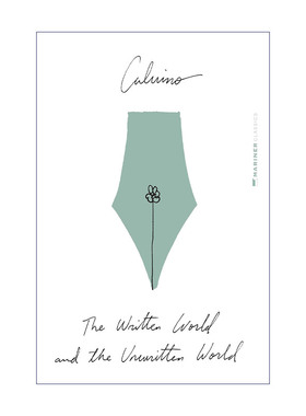 英文原版 The Written World And The Unwritten World 文字世界和非文字世界 非小说选集 卡尔维诺 英文版 进口英语原版书籍