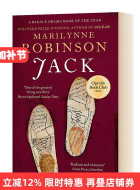 英文原版 Jack 杰克 Marilynne Robinson 英文版 进口原版英文书籍