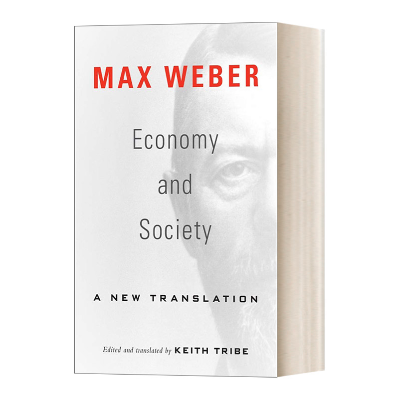 英文原版 Economy and Society 马克斯韦伯 经济与社会新译版 Max Weber 英文版 进口英语原版书籍