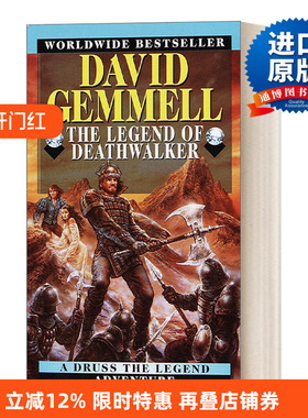 英文原版 The Legend of the Deathwalker 德莱尼传奇系列7 死亡行者传奇 David Gemmell 奇幻动作冒险小说 英文版 进口书籍