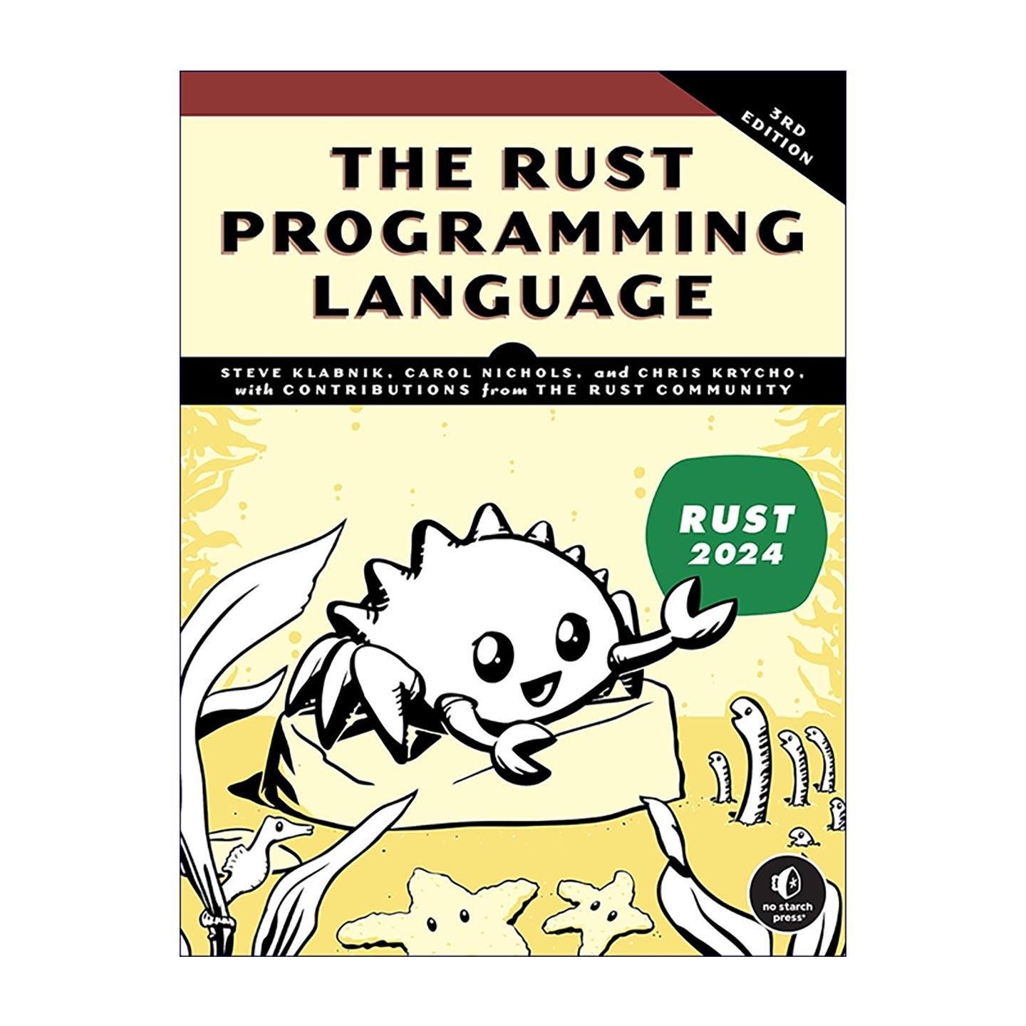 英文原版 The Rust Programming Language Rust权威指南 第三版 计算机编程语言 Steve Klabnik 英文版 进口英语原版书籍