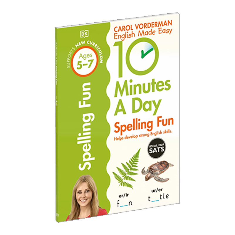 自然拼读DK每天十分钟拼写乐趣