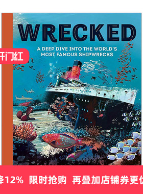 英文原版 Wrecked 沉船 探索世上著名沉船事故 儿童科普百科读物精装 英文版 进口英语原版书籍