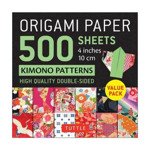 英文原版 Origami Paper 500 sheets Kimono Patterns 4