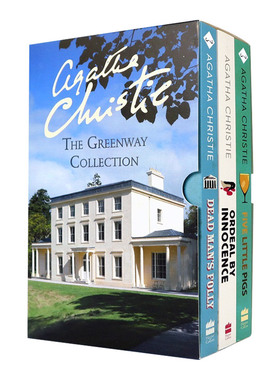英文原版小说 Agatha Christie's Greenway Collection 阿加莎作品三册盒装 古宅迷踪 啤酒谋杀案 无妄之灾 英文版进口英语书籍