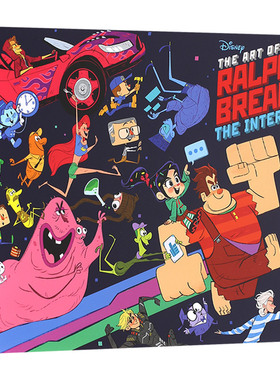 英文原版 The Art of Ralph Breaks the Internet 无敌破坏王2:大闹互联网 电影设定集 英文版 进口英语书籍