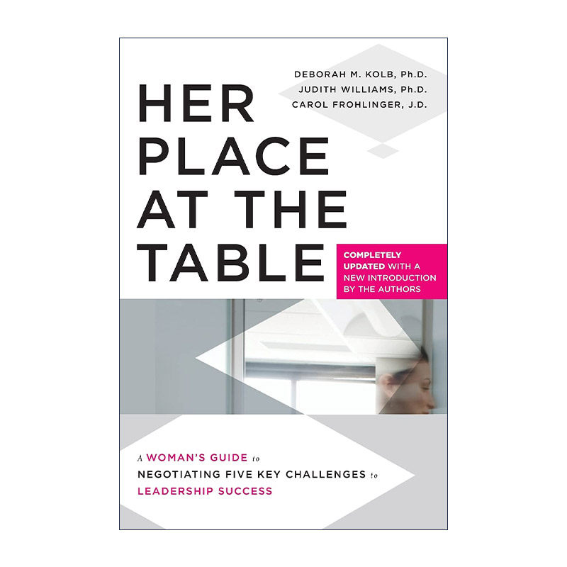 英文原版 Her Place At the Table 女性成功领导的五个关键挑战谈判指南 英文版 进口英语原版书籍