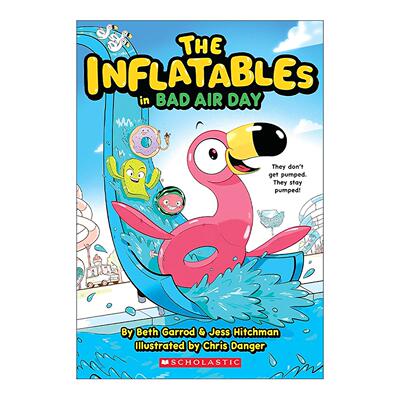 英文原版 The Inflatables In Bad Air Day 充气艇大作战1 图像小说 英文版 进口英语原版书籍