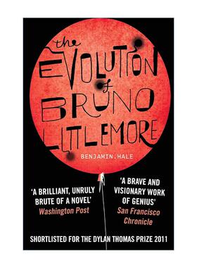 英文原版 The Evolution of Bruno Littlemore 猩人 布鲁诺的进化 本杰明·黑尔小说 英文版 进口英语原版书籍