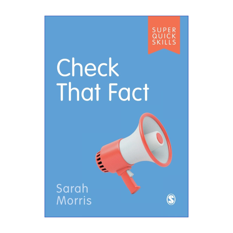 Check That Fact 如何做事实核查 SAGE学术技能入门系列 英美大学本科生学术指南进口原版英文书籍