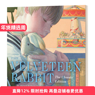 英文原版 The Velveteen Rabbit Hardcover 绒布小兔子 儿童经典复古风插画版系列 插画师Charles Santore 精装 英文版 进口书籍