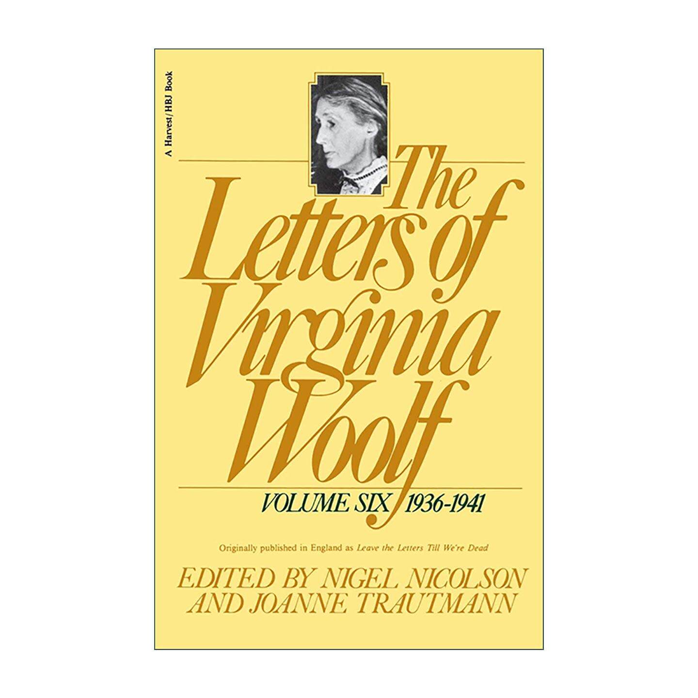 英文原版 The Letters of Virginia Woolf Vol 6 1936-1941 伍尔夫文集卷六 英文版 进口英语原版书籍