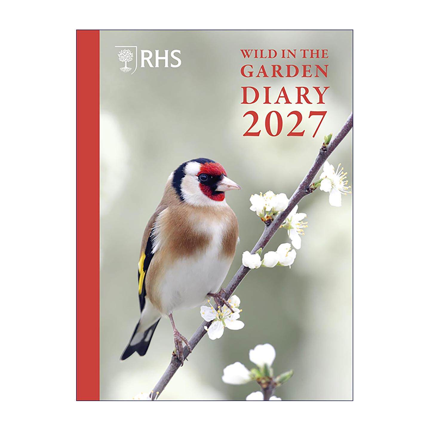 英文原版 RHS Wild in the Garden Diary 2027 英国皇家园艺学会花园野生动物日记本 英文版 进口英语原版书籍